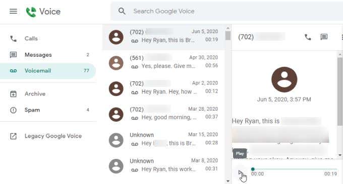 10-voicemail-list - Online Tech Tips Other Google Voicemail Tips image - 10-voicemail-list