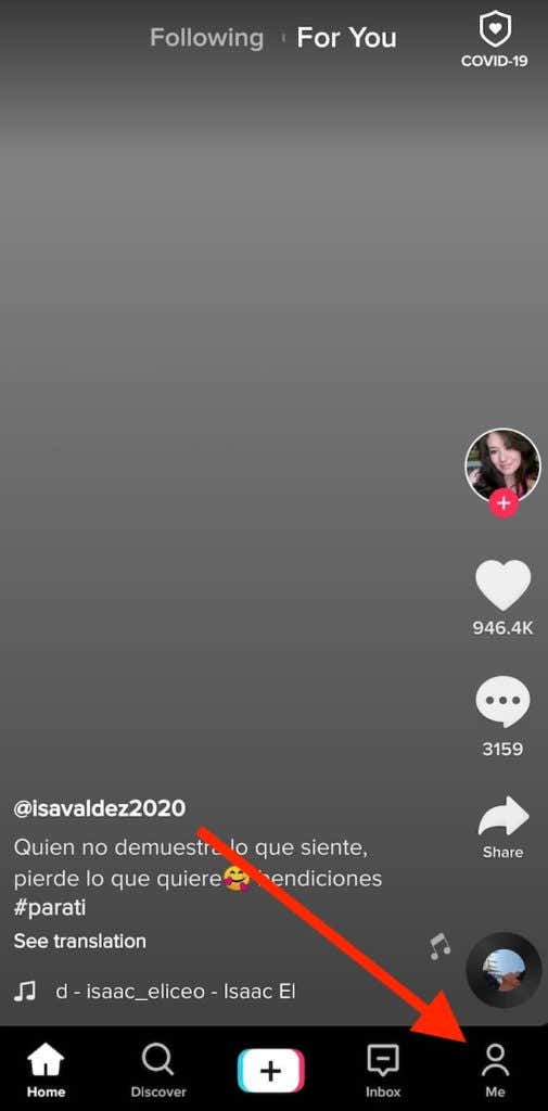 account-page-tiktok - Online Tech Tips How to Go Live on TikTok image 4 - account-page-tiktok