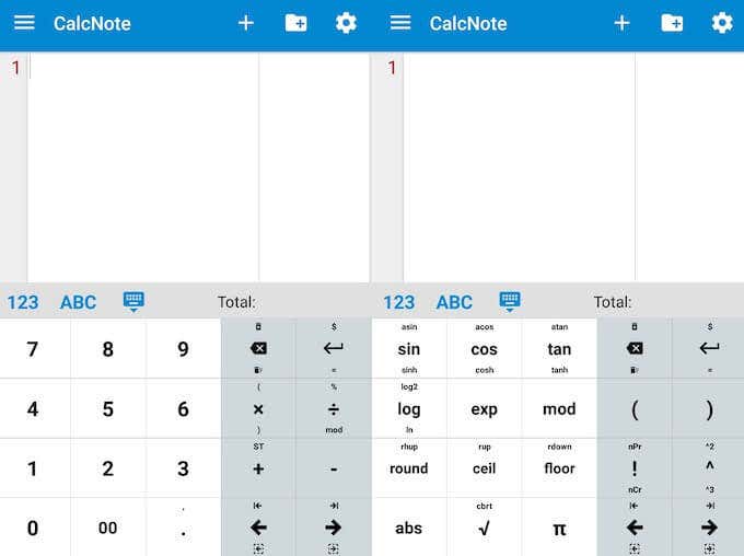 calcnote - Online Tech Tips CalcNote - Notepad Calculator image - calcnote