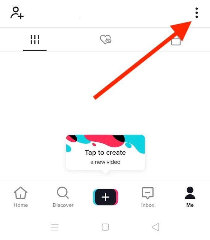 open-settings-1-1 - Online Tech Tips How to Go Live on TikTok image 5 - open-settings-1-1