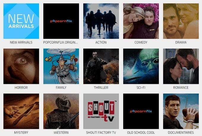 PopcornFlix - Online Tech Tips Popcornflix image - PopcornFlix