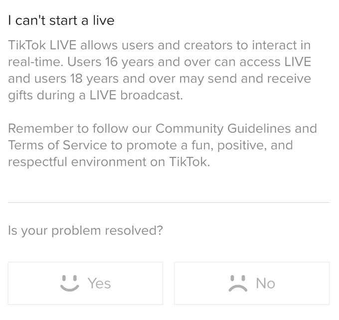 problem-not-resolved - Online Tech Tips How to Go Live on TikTok image 10 - problem-not-resolved