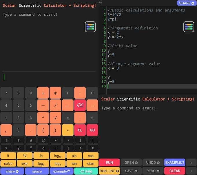 Scalar - Online Tech Tips Scalar - Most Advanced Scientific Calculator image - Scalar