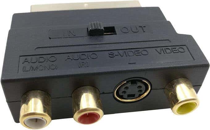 scart - Online Tech Tips Connecting a Wii To a TV With a SCART Connector image - scart