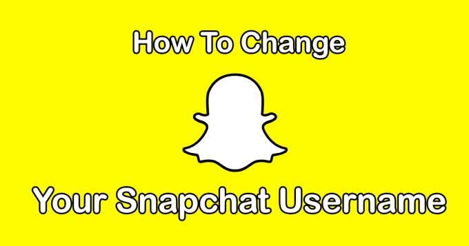 How To Change Your Snapchat Username image - title-1