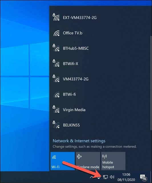 Windows-WiFi-List - Online Tech Tips Creating an Ad-Hoc Wireless Network image 4 - Windows-WiFi-List