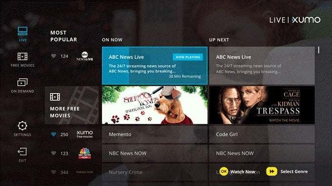 XUMO - Online Tech Tips XUMO TV image - XUMO