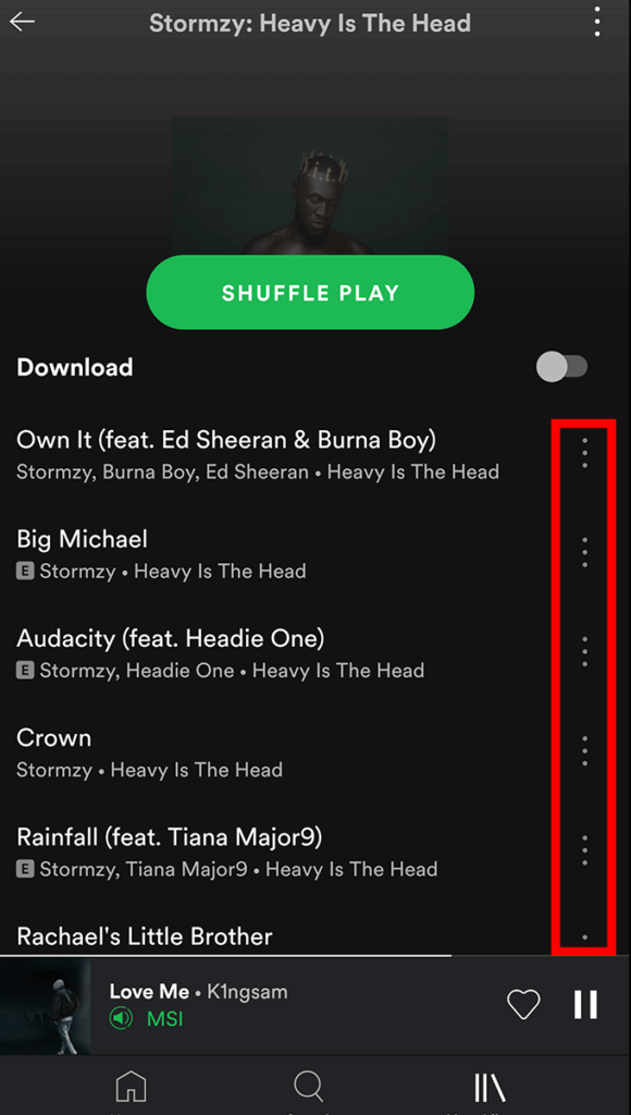add-songs-playlist-mobile-spotify - Online Tech Tips How To Create a Spotify Collaborative Playlist On Mobile Or Tablet image 4 - add-songs-playlist-mobile-spotify