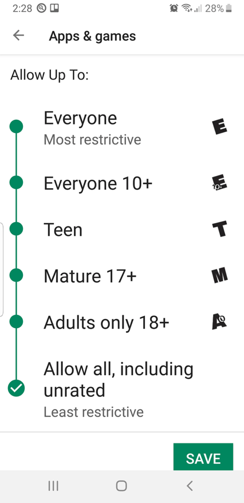apps - Online Tech Tips Setting Parental Controls In Google Play image 2 - apps