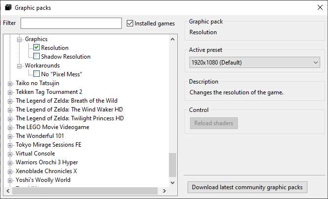 Cemu-Game-Resolution - Online Tech Tips Setting Up The Wii U Emulator image - Cemu-Game-Resolution