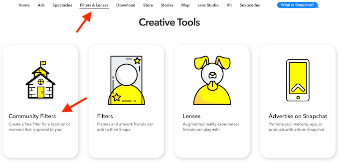 community-filters - Online Tech Tips How To Make A Free Snapchat Filter image 2 - community-filters