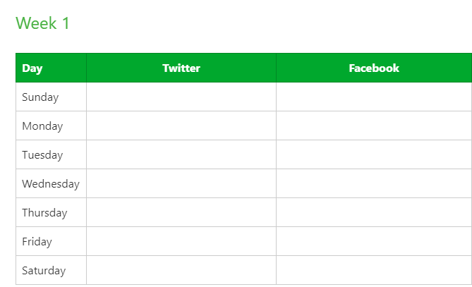 evernote-social-media-calendar - Online Tech Tips Social Media Calendar image - evernote-social-media-calendar