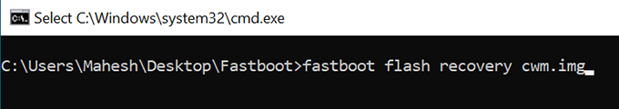 fastboot-flash-cwm - Online Tech Tips How To Flash ClockworkMod Recovery On Android? image 6 - fastboot-flash-cwm