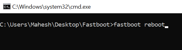 fastboot-reboot-1 - Online Tech Tips How To Flash ClockworkMod Recovery On Android? image 7 - fastboot-reboot-1