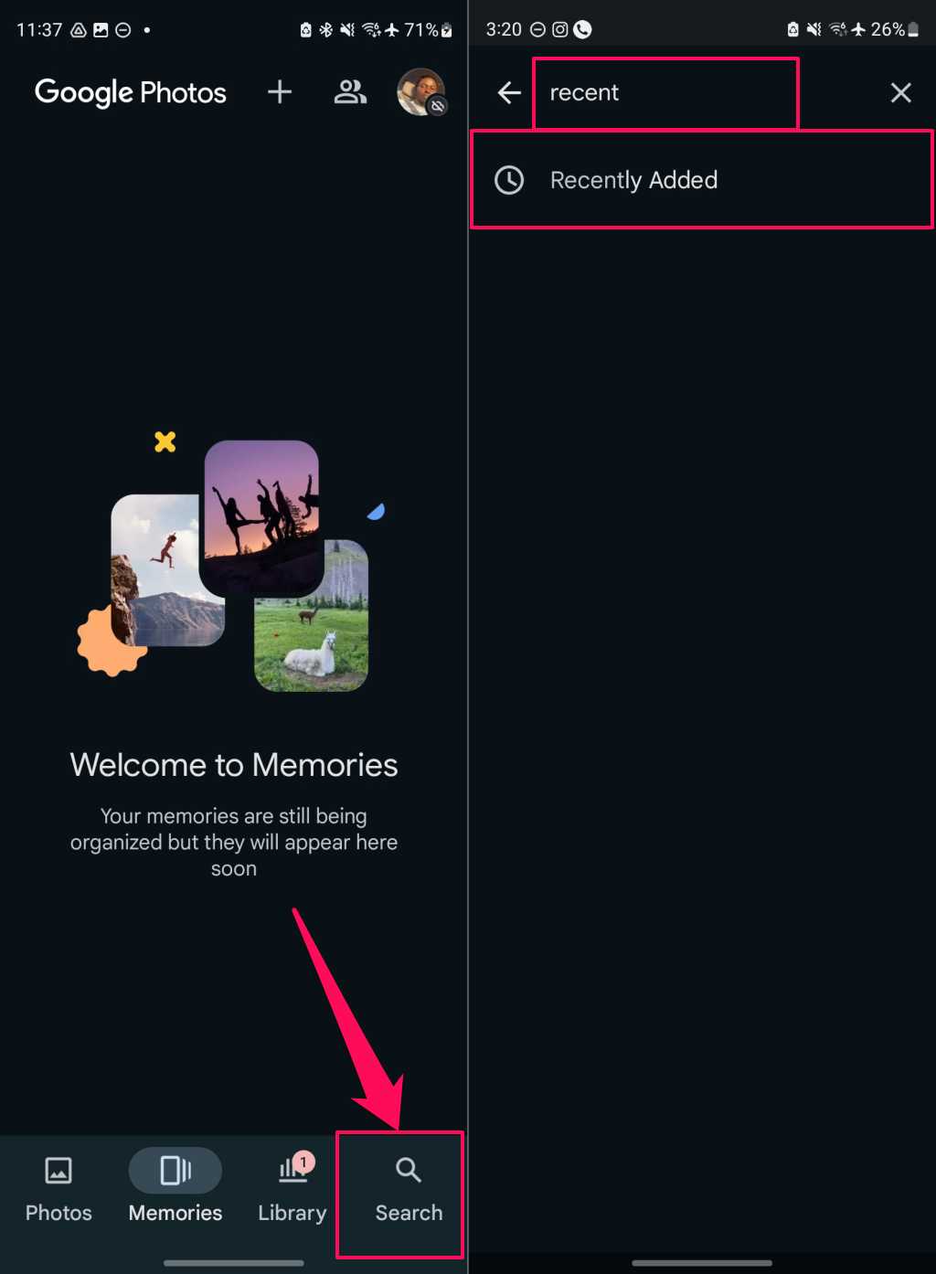 find-recently-added-google-photos-mobile - Online Tech Tips Searching Google Photos memories on Mobile - find-recently-added-google-photos-mobile