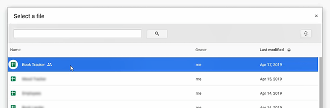 glide-apps-select-sheet - Online Tech Tips Creating the App in Glide Apps image 3 - glide-apps-select-sheet