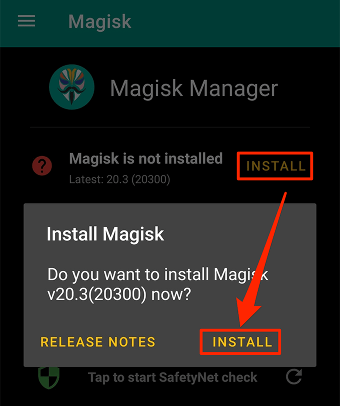 install-magisk - Online Tech Tips Rooting And Installing a Custom Recovery On The Samsung Galaxy S10 image - install-magisk
