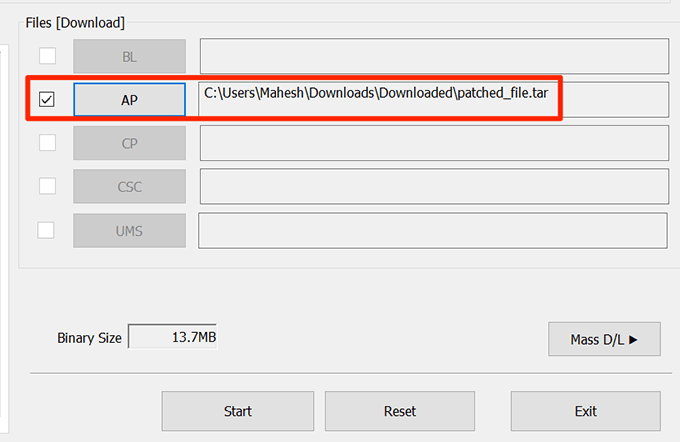 load-patched-file - Online Tech Tips Rooting And Installing a Custom Recovery On The Samsung Galaxy S10 image 3 - load-patched-file