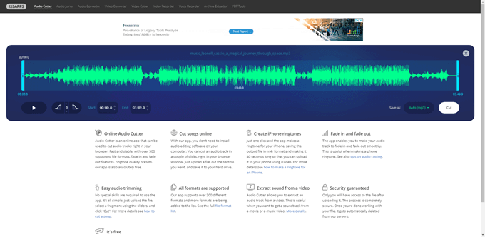 mp3cut-audio-cutter - Online Tech Tips Light-Weight Sound Editors Online image 3 - mp3cut-audio-cutter