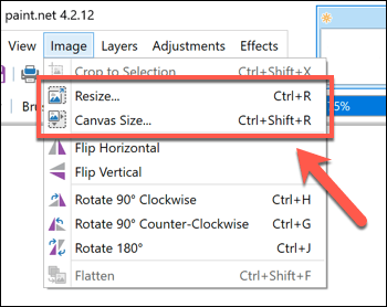 Paint-NET-Resize - Online Tech Tips Creating Basic Images In Paint.NET image 4 - Paint-NET-Resize