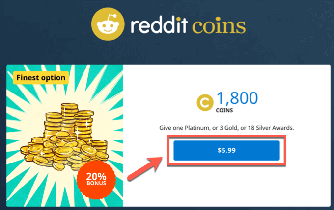 Reddit-Coins-Buy-Button - Online Tech Tips How to Purchase Reddit Premium And Reddit Coins image 4 - Reddit-Coins-Buy-Button