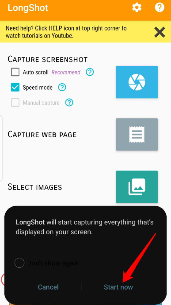 scrolling-screenshot-android-longshot-start-now - Online Tech Tips Using a Third-Party App image 5 - scrolling-screenshot-android-longshot-start-now