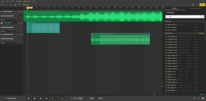 soundation - Online Tech Tips Fuller-Featured Sound Editing image - soundation