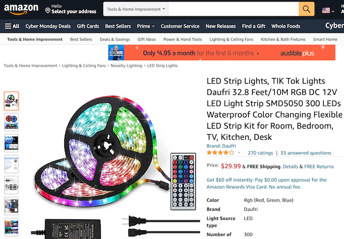 tiktok-lights_amazon - Online Tech Tips Tips & Tricks for Getting Noticed on TikTok image 2 - tiktok-lights_amazon