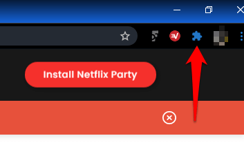 watch-netflix-with-friends-np-button - Online Tech Tips How To Use Netflix Party To Watch Netflix With Friends image 5 - watch-netflix-with-friends-np-button
