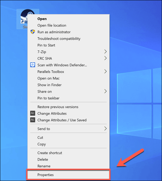 Windows-Shortcut-Properties - Online Tech Tips How to Run Steam as Admin on Windows image 6 - Windows-Shortcut-Properties